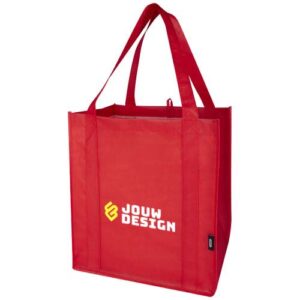 Liberty GRS gerecycled non woven draagtas met bodemplaat 29 l