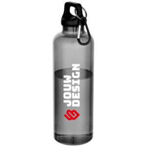 Oregon 750 ml waterfles van RCS-gecertificeerd gerecycled plastic met karabijnhaak