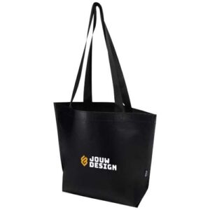 Duo GRS gerecycleerde dubbelgelamineerde draagtas 18L