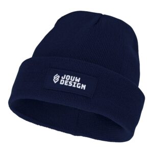 Boreas beanie met patch