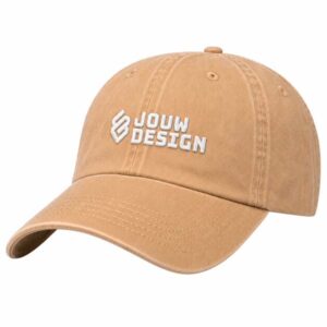 Grafton 270 g/m² 6 panel gewassen cap