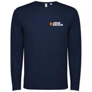 Estoril 125 g/m² T-shirt met lange mouwen voor kinderen