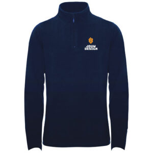 Himalaya fleece damesjack met kwartrits