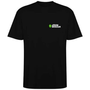 Bull 210 g/m² oversized unisex T-shirt met korte mouwen