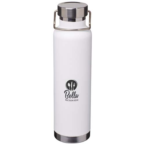 Thor 650 ml RCS gecertificeerde gerecyclede roestvrijstalen koperen vacuüm geïsoleerde waterfles 