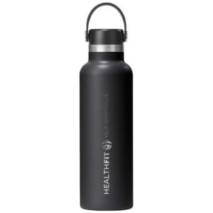 Hydro Flask Standard Mouth 621 ml geïsoleerde roestvrijstalen waterfles met rietje-dop