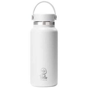 Hydro Flask-waterfles met brede opening, 946 ml, geïsoleerd, van roestvrij staal