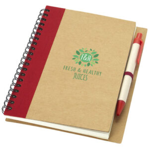 Priestly gerecycled notitieboek met pen