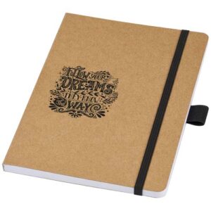 Berk notitieboek van gerecycled papier