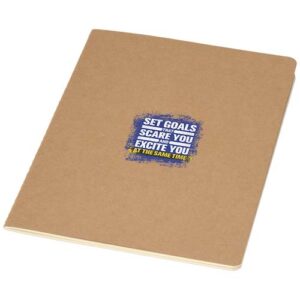 Slyk A5 kraft cahier notitieboek met gelinieerde pagina's