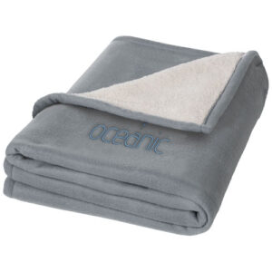 Springwood zachte fleece en sherpa deken