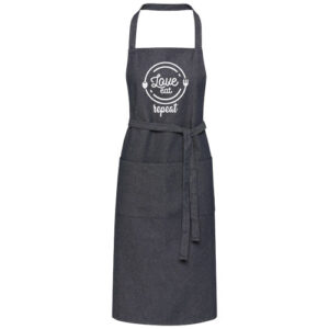 Nima 320 g/m2 Aware™ schort van gerecycled denim 