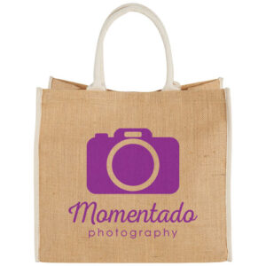 Harry jute draagtas met gekleurde accenten 25L