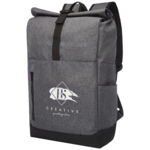 Libra 15,6 inch GRS gerecycled oprolbare laptop rugzak 12L