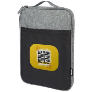 Reclaim GRS gerecyclede tweekleurige 14" laptophoes 2,5 L