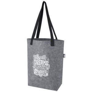 Felta draagtas van GRS gerecycled vilt met brede bodem 12 l