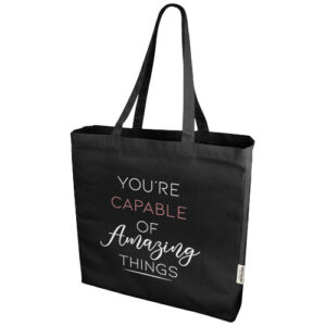 Odessa 220 g/m² GRS gerecyclede totebag 13L