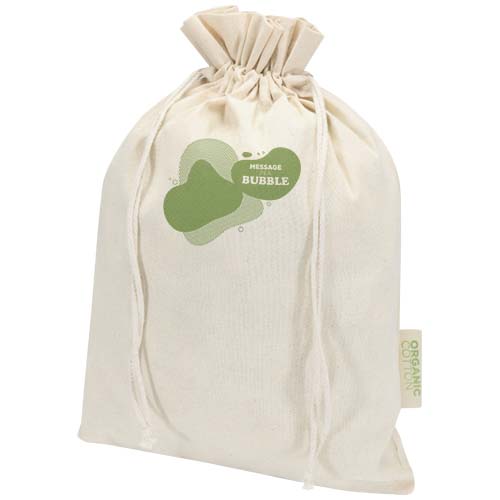 Odisha 140 g/m² OCS biologisch katoenen geschenktas – 42 x 30 cm