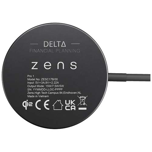 Zens Pro 1 15 W draadloze oplader