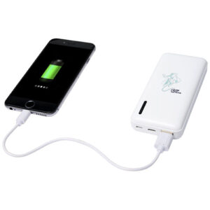 Compress 10.000 mAh powerbank met hoge dichtheid