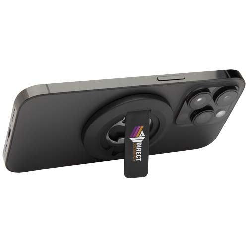 Ain magnetische telefoonstandaard van gerecycled plastic met flesopener 