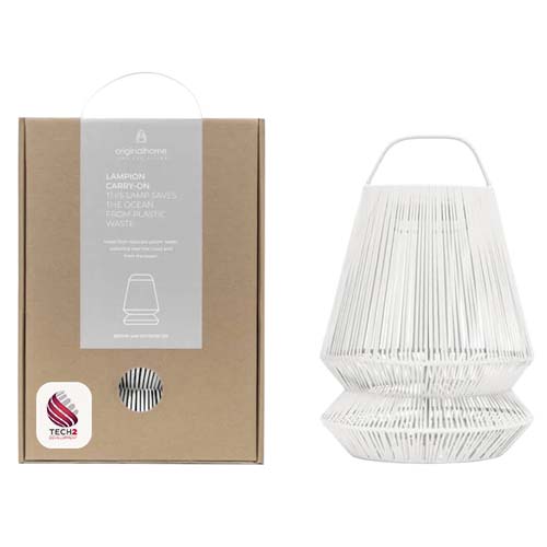 Originalhome Lampion gerecyclede draagbare lampenkap
