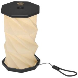 Celestia opvouwbare tafellamp van gerecycled plastic