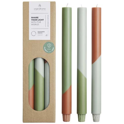 Originalhome Eden diagonale kaarsen - set van 3