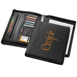 Ebony A4 portfolio met aktentas