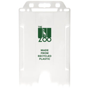 Pierre kaarthouder van gerecycled plastic 