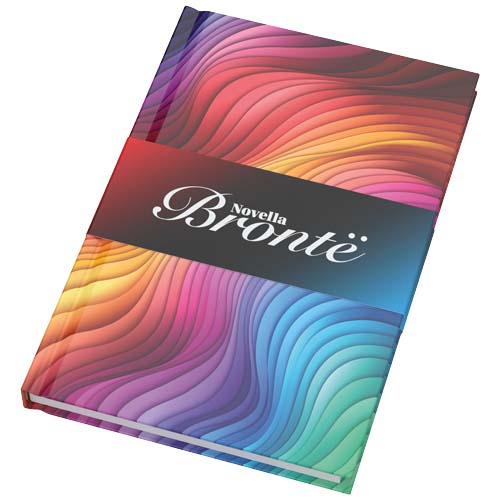Novella Brontë A5 notitieboek met glanzende harde cover, 100 vellen