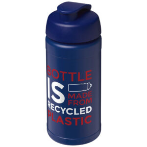 Baseline 500 ml gerecyclede drinkfles met klapdeksel