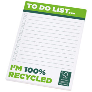 Desk-Mate® gerecycled A6 kladblok