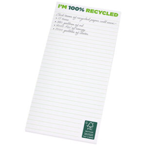 Desk-Mate® gerecycled 1/3 A4 kladblok