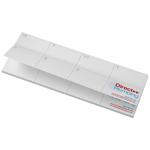 Sticky-Mate® gerecyclede sticky notes met bedrukte planner