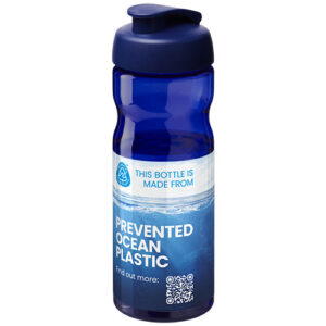 H2O Active® Eco Base drinkfles van 650 ml met klapdeksel