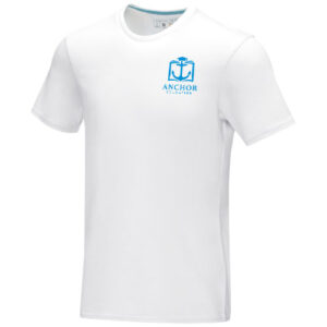 Azurite heren T-shirt met korte mouwen biologisch textiel