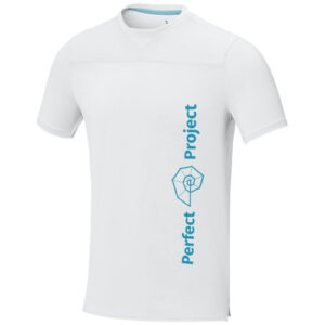 Borax 160 g/m² Heren T-shirt met korte mouwen, cool fit, GRS gerecycled