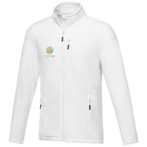Amber GRS gerecycled heren fleece jas met volledige rits