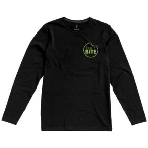 Ponoka biologisch heren t-shirt met lange mouwen