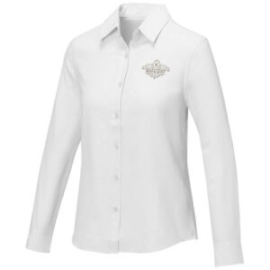Pollux 130 g/m² damesoverhemd met lange mouwen