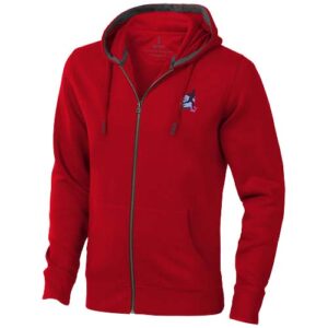 Arora 300 g/m² unisex hoodie met ritssluiting