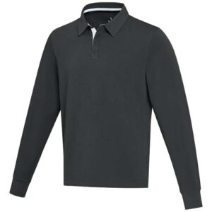 Clyde unisex organic rugbypolo sweatshirt 
