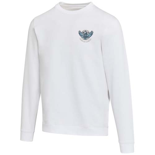 Jasper 280 g/m² unisex OCS gecertificeerde organische gerecyclede trui met ronde hals