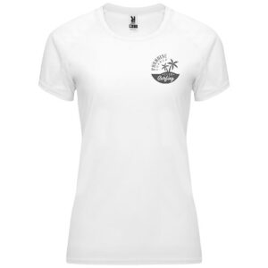 Bahrain 135 g/m² sportshirt met korte mouwen voor dames