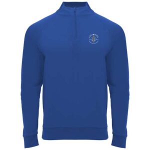 Epiro 200 g/m² unisex sweatshirt met lange mouwen en kwartrits