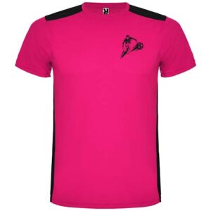 Detroit 130 g/m² unisex sportshirt met korte mouwen