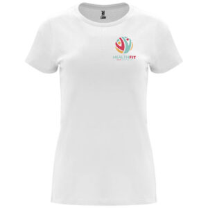 Capri 170 g/m² damesshirt met korte mouwen